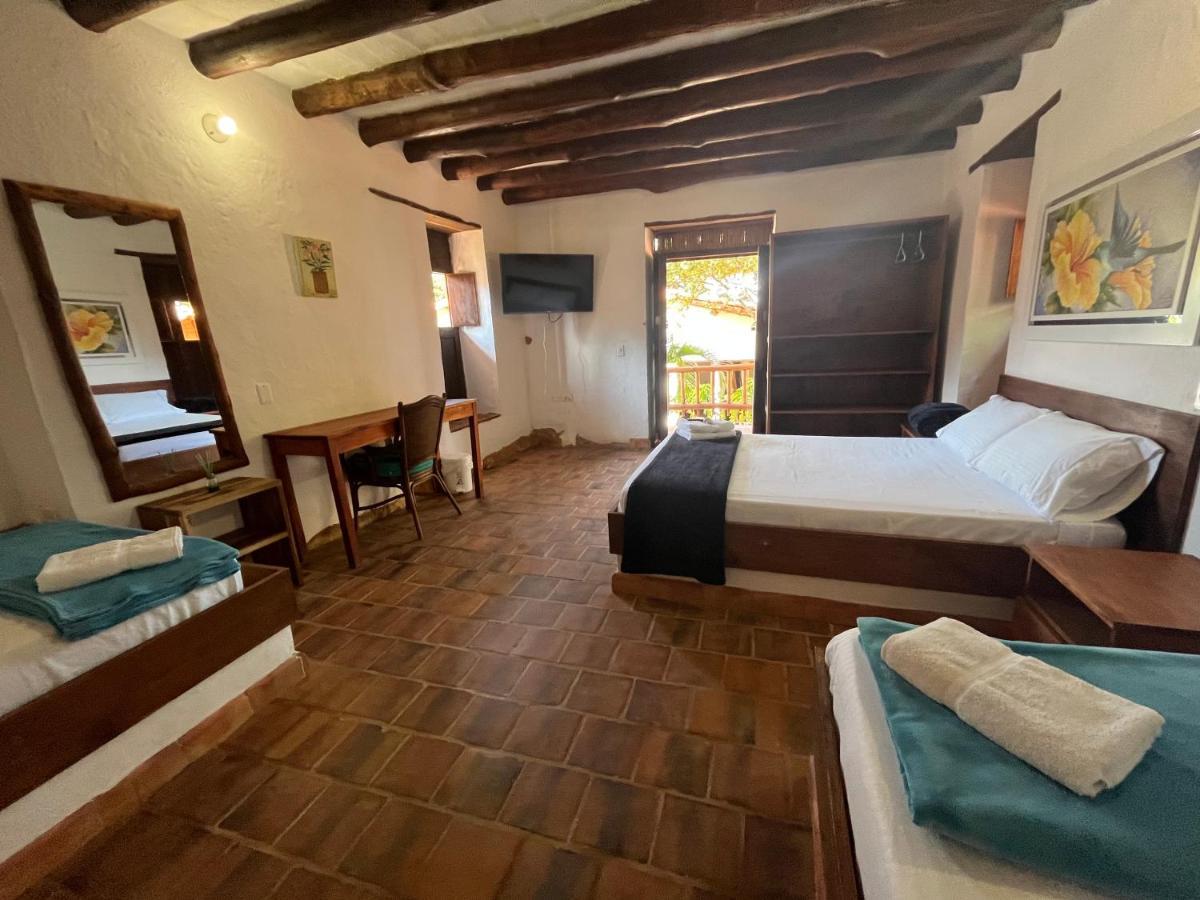 Ecohotel Barichara Zewnętrze zdjęcie
