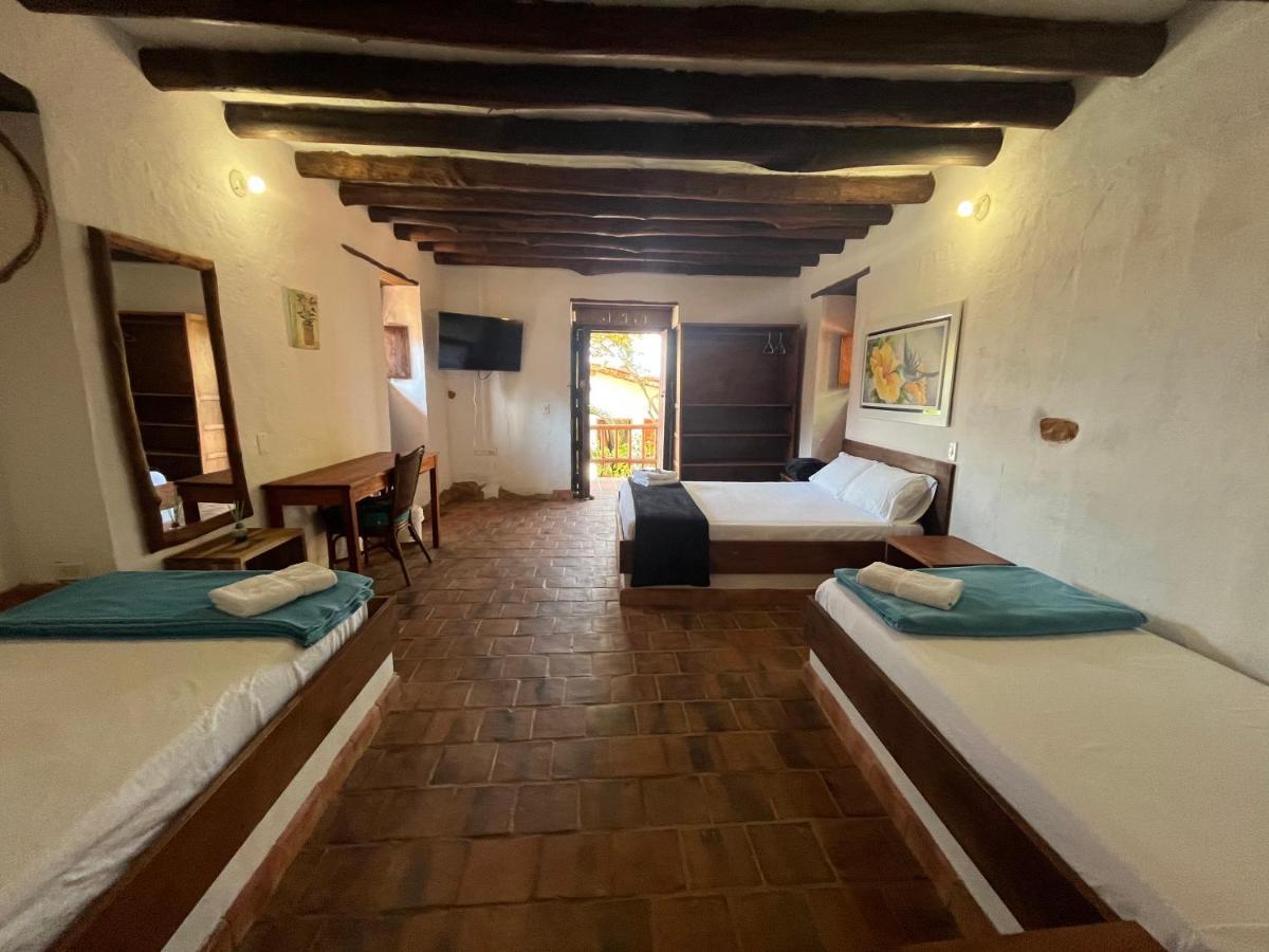 Ecohotel Barichara Zewnętrze zdjęcie